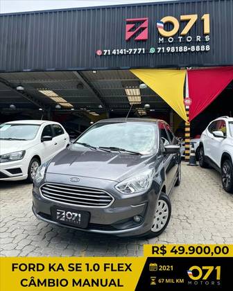 FORD KA 1.0 TI-VCT FLEX SE PLUS SEDAN MANUAL